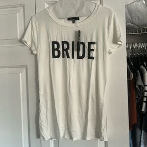 Never worn (with Lulu tag still!) - BRIDE T-shirt